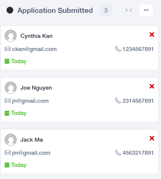 Job Applicant Pipeline