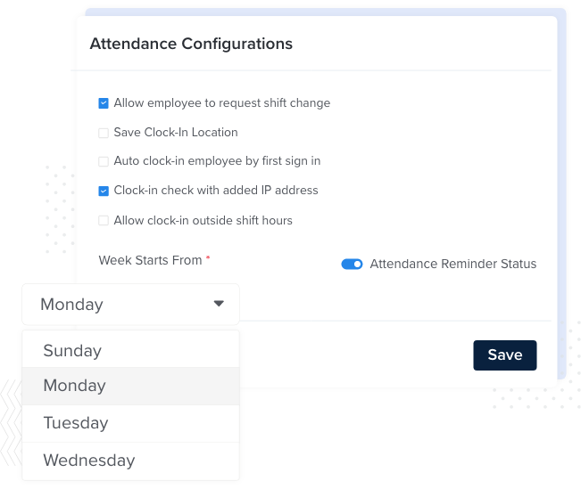 Smart-Attendance-Configurations