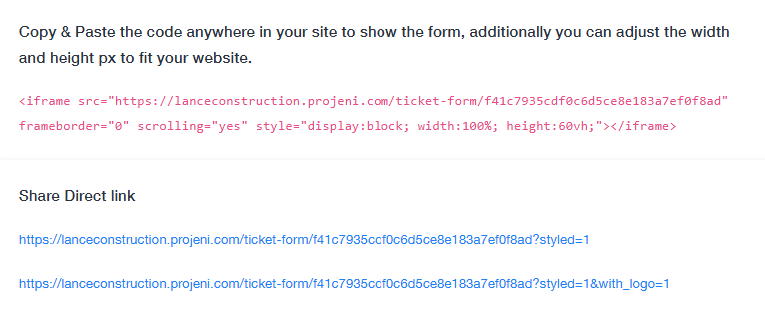 custom form embed directives